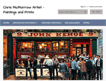 Tablet Screenshot of chrismcmorrow.net